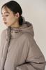 Hooded fur short down jacket SWFC245002MOCF