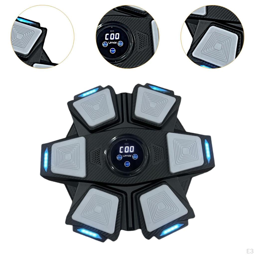 Music Boxing Machine Wall Target Agility Training Electronic for Sports