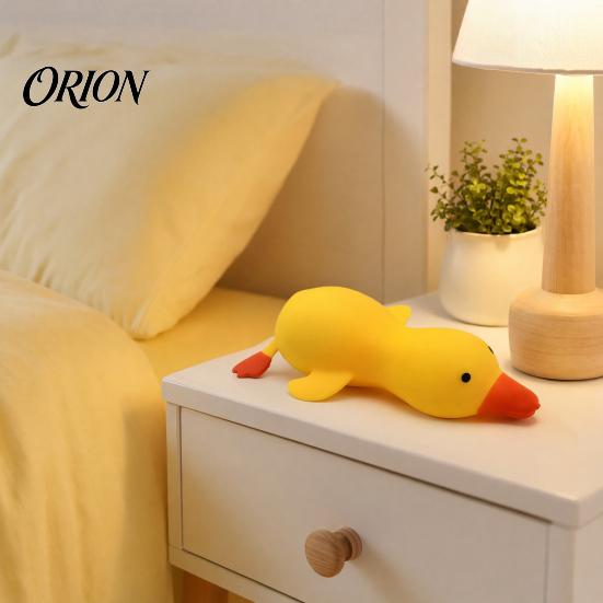 Duck Anxiety Relief Toy 1/2Pcs Giant Yellow Squeeze Toy, Shape Soft Stress Ball Sensory Stretchy Farm Animal Relaxation