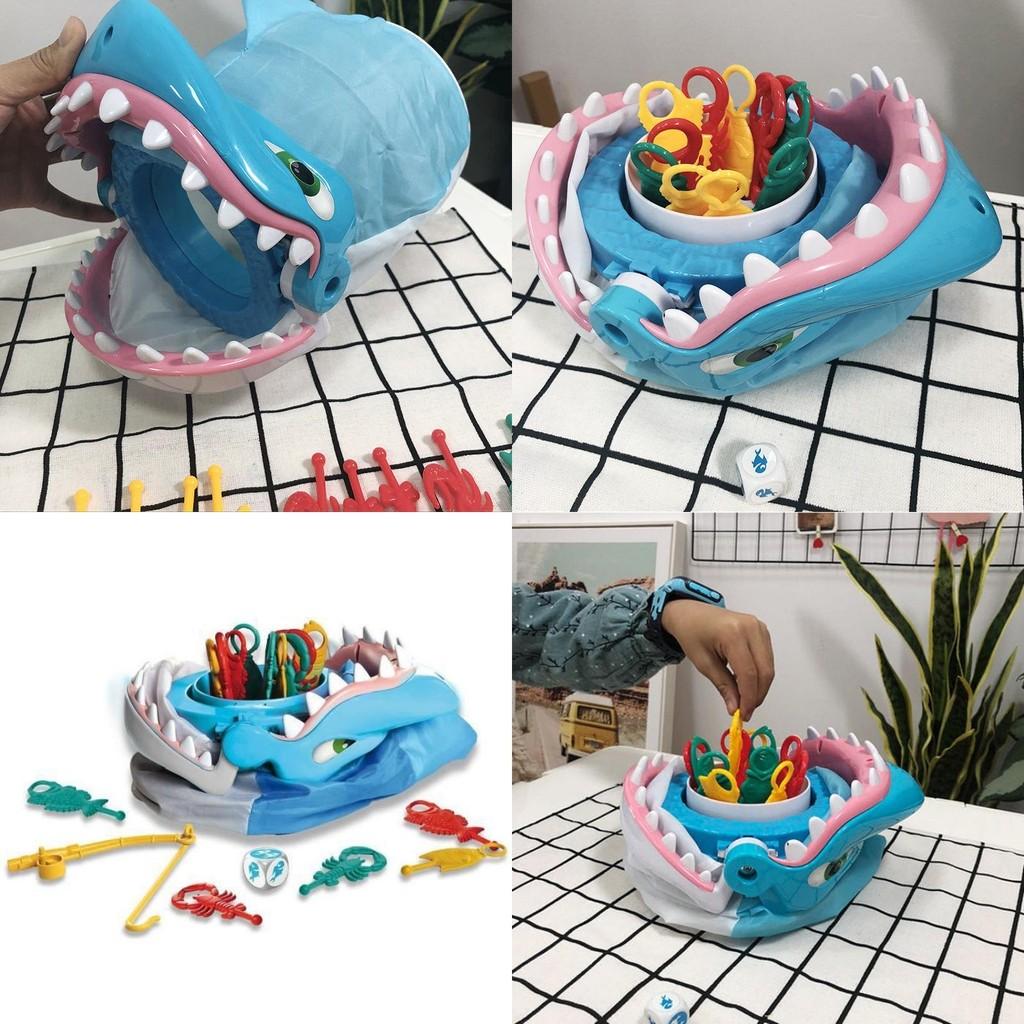 Fesselndes interaktives Familienspielzeug-Set mit entzückendem Hai-Design für Kinder und Eltern