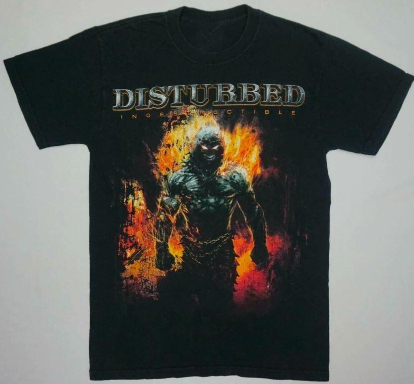 New Disturbed Indestructible Gift For Fans Unisex S5XL Shirt Unisex T-Shirt S