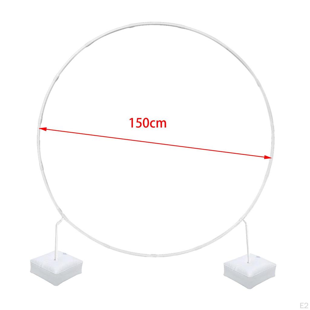 Wedding Arch Backdrop Stand Round Balloon Frame for Graduation Supplies