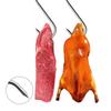 20pcs Heavy Duty S Shaped Butcher Hooks Sharp Tip Metal Hangers for Meat Sausages Hanging Home Grilling 