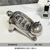 Drain soap box Household household non-punch-free hand washing table Ceramic soap box Toilet soap drain storage rack
