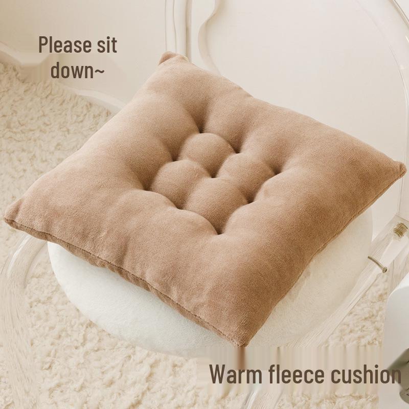 Thickened Soft Seat Cushion for Autumn/Winter - Ideal for Students, Classroom Chairs, Office Stools, or Floor Use