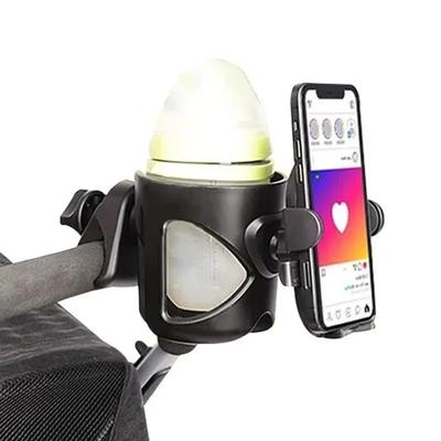 Porte-gobelets pour poussette Porte-bouteilles pour poussette Porte-bouteilles pour poussette Conception antidérapante Accessoires pour poussette Porte-téléphone portable