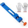 1PCS Quick Fix Jig For Electric Circular Saw Circular Saw Milling Positioning Clamp With Gloves ABS Plastic Wood Cutting Fix Jig