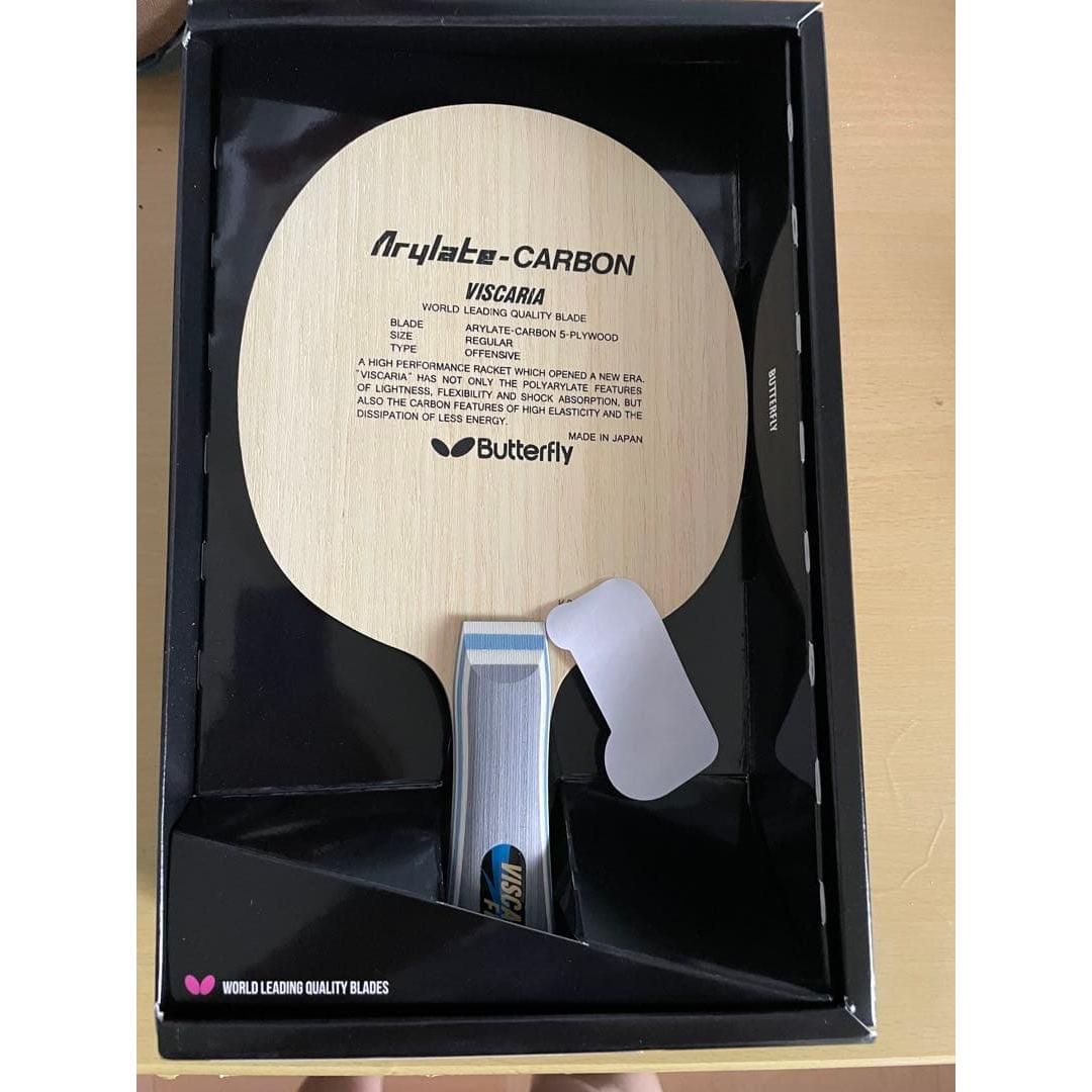 Used Butterfly Viscaria FL table tennis racket new 90g