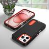 For iPhone 16 Pro Max Case Kickstand Shockproof PC+Silicone+EVA Phone Cover