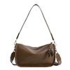 Leisure Large Capacity PU Zipper Concise Women's Crossbody Bag  New Fashion Shoulder Bags Versatile Commuting Tote Bag