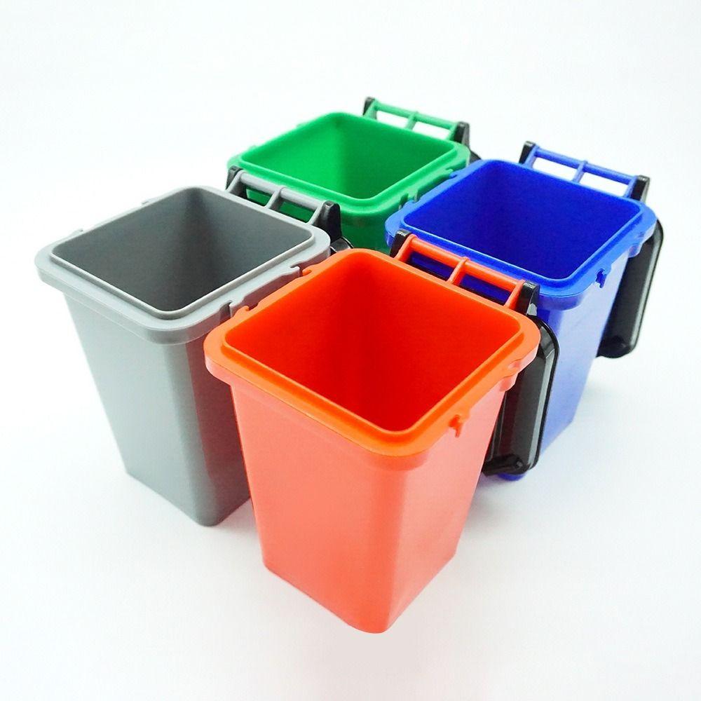 Creative Pen Container Roller Type Office Supplies New Office Desk Trash Bin