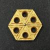10pcs TCMT110204 TCMT21.51 Turning Tool Mll Insert Carbide Insert for Steel