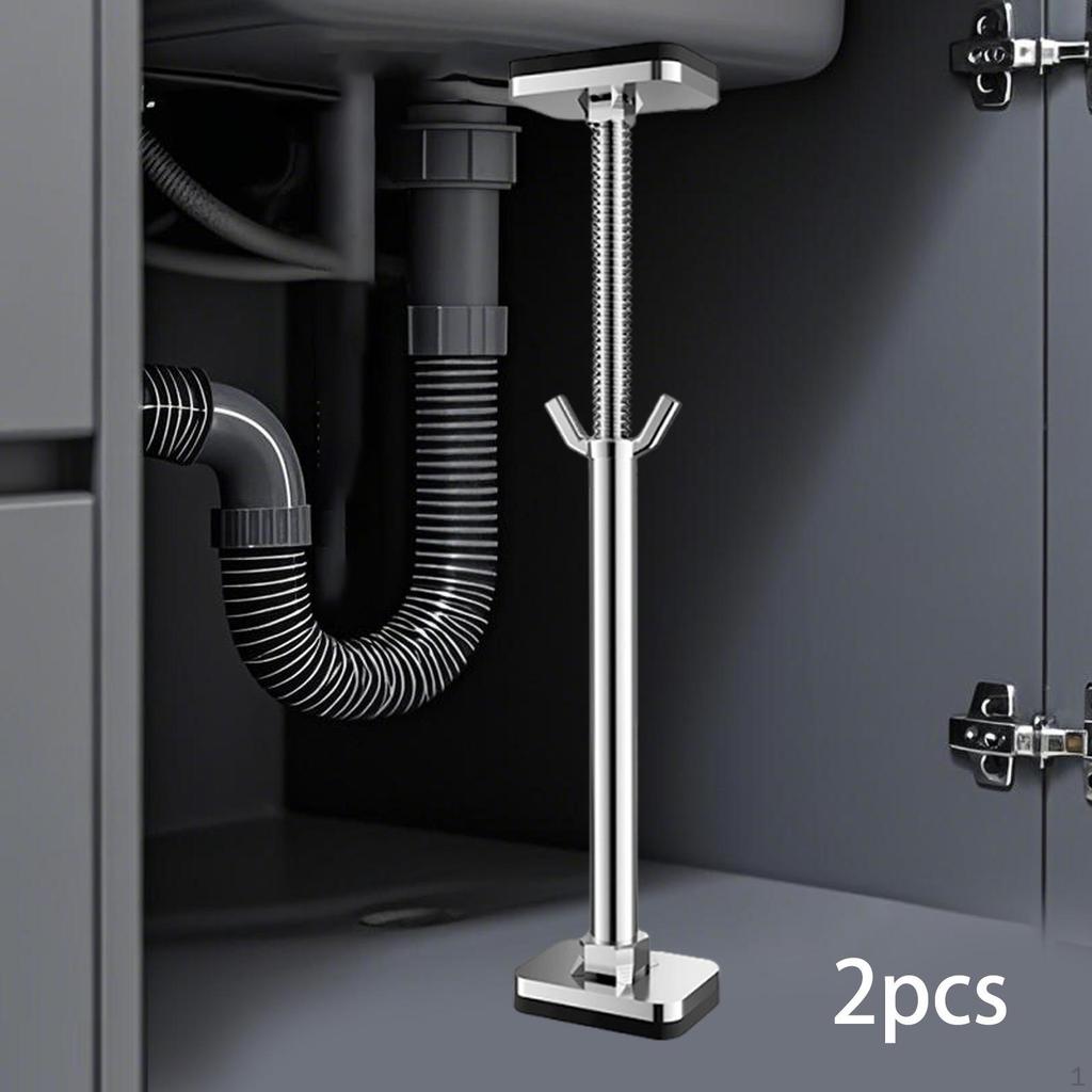 2 Pack Stainless Steel Sink Support Bracket for Bathroom And Kitchen