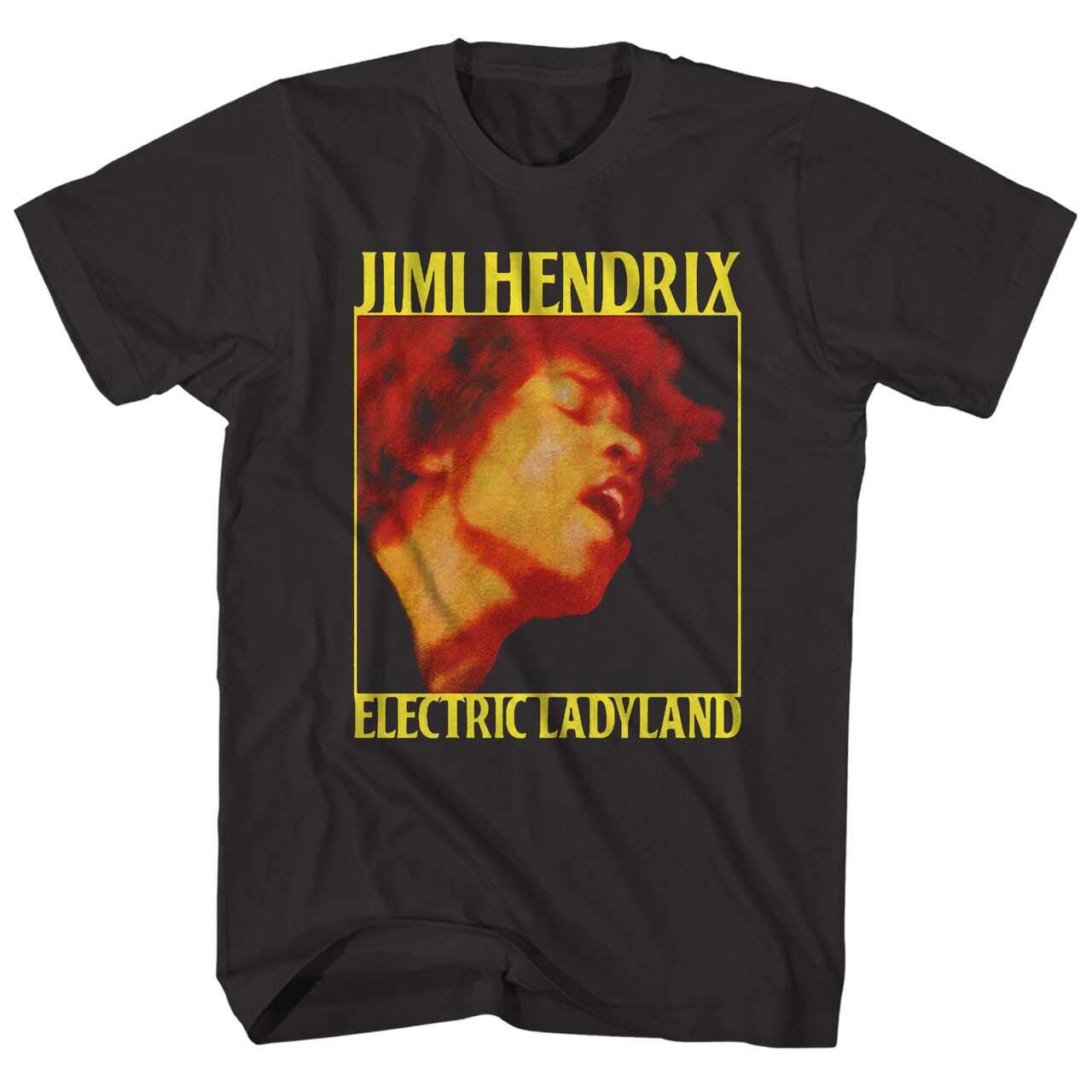 Portrait  Jimi Hendrix Rock Musician T-Shirt 100% Cotton Graphic Tee Men Women Summer Streetwear Top S разноцветный