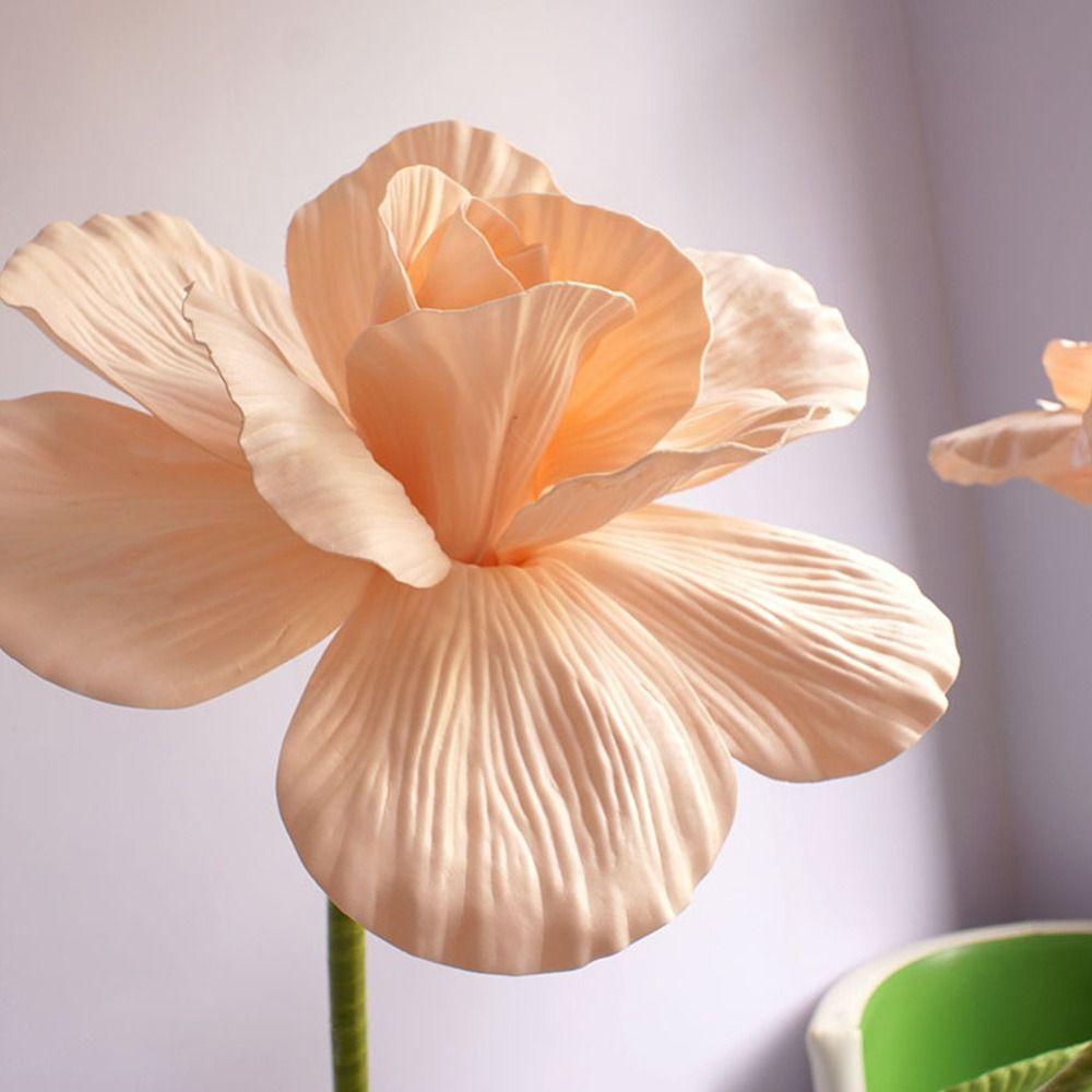 Large Size Three-dimensional Decoration PE Foam Simulation Rose NEW Fake Flower  Wall