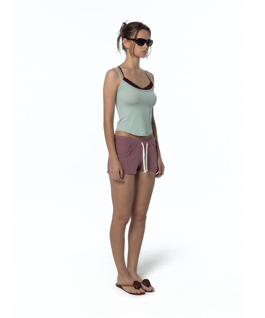 Kasiko Bold Low-Rise Shorts Orchid