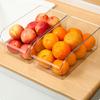2Pcs/3Pcs/4Pcs Clear Fridge Organizer Open Drawer Snack Storage Box Multifunctional Container For Home