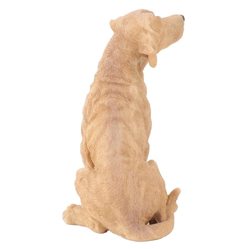 Anti Fade Dog Figurine Desktop Puppy Statue Cute Dog Statue Home