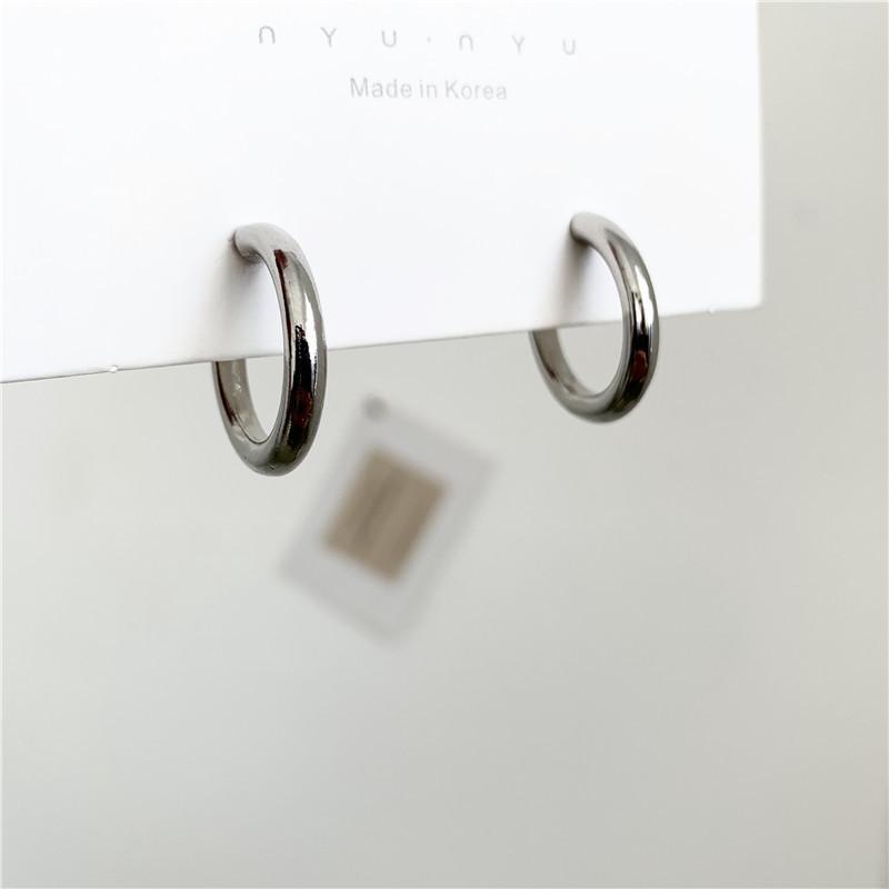Trending Metal Geometry Hoop Earring Fashion New Design Irregular Minimalist Earrings for Women Fashion Jewelry Gifts