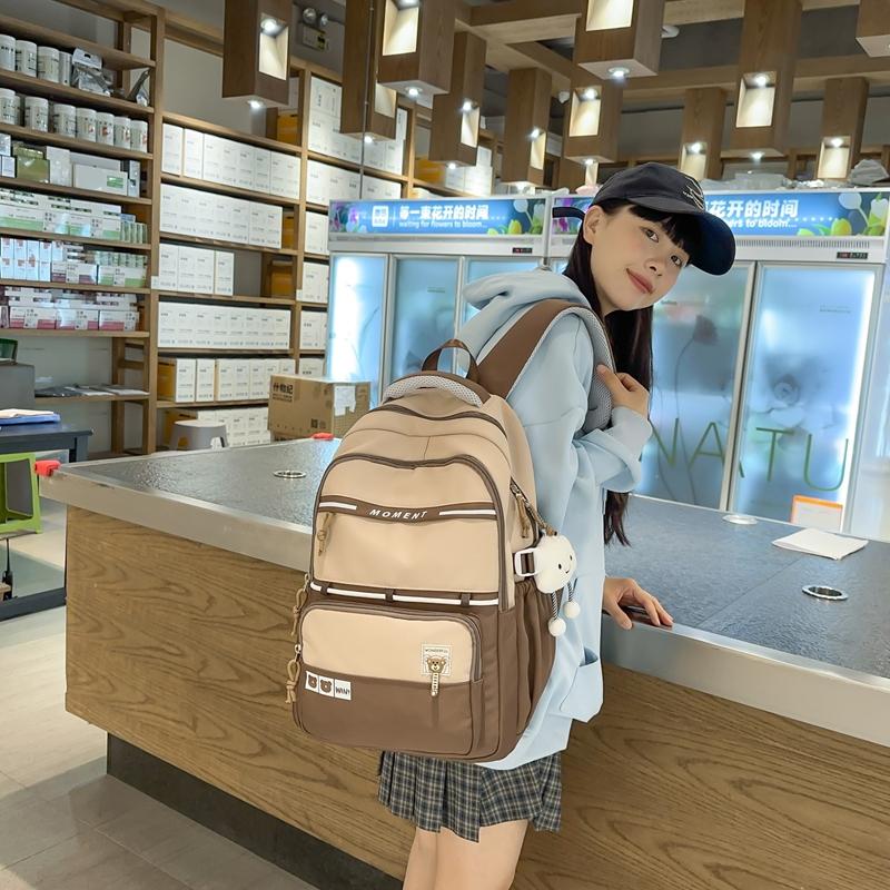 Grundschul-Schulranzen Studenten-Rucksack Große Kapazität Farbkontrast-Rucksack