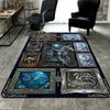 Fantasy Dragon Compilation Pattern Rug Floor Mat for Living Room or Bedroom Soft and Comfortable Carpet a Gift for Birthday and Holiday.