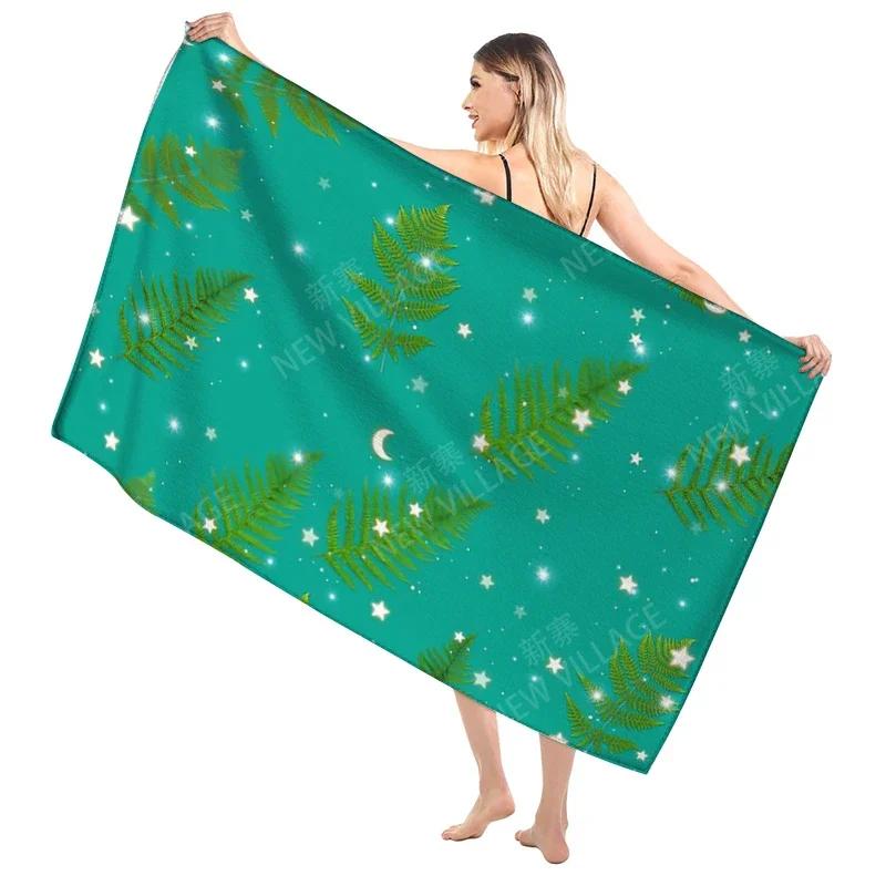 Bathroom Bath towel for adults sauna Large beach towel Gym towel Large hotel woman shower quick drying microfiber simple plant