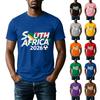 Unisex Soccer Fan Jersey South Africa 2026 Support Shirt Casual Short Sleeve Top for Football Events and Sports Activities
