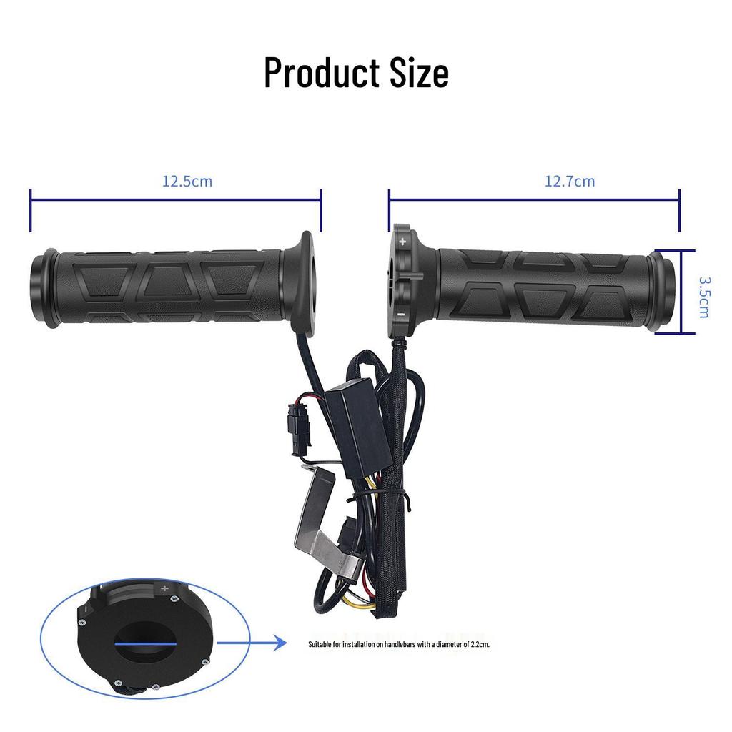 Oil-free Throttle Core Electric Heated Handlebar Cover for Niu Electric Scooters