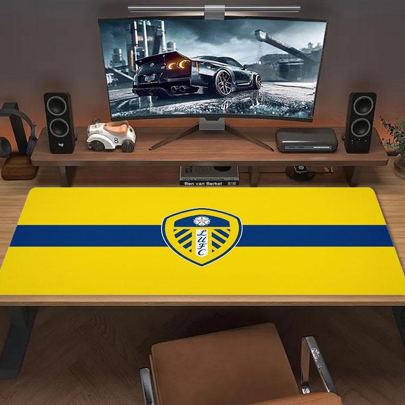 Leeds United Large Size Mouse Pad Large Gaming Table Cushion Non-slip Laptop Tablet Big Mousepad XXL Mat Mini PC Playmat With Lock edge