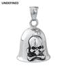 Skull Eagle Motorcycle Bell Stainlesss Steel Cool Biker Guard Bell for Harley Indian Chief Dyna Softail Fatboy Bobber Universal