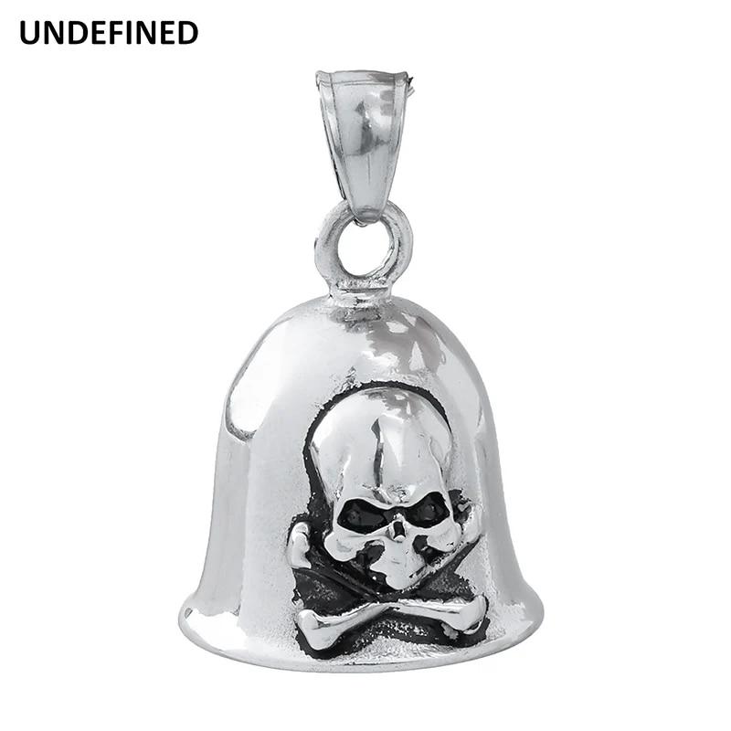 Skull Eagle Motorcycle Bell Stainlesss Steel Cool Biker Guard Bell for Harley Indian Chief Dyna Softail Fatboy Bobber Universal