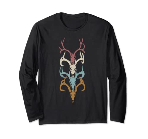 Hirsch Antler | Weidman | Hobby Hunter Jagd Jaguar Long Sleeve T-Shirt