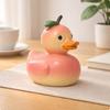 6 Pieces Fruit Duck Figurine Creative Fruit Duck Statue Colorful Vibrant Colors for Tabletop