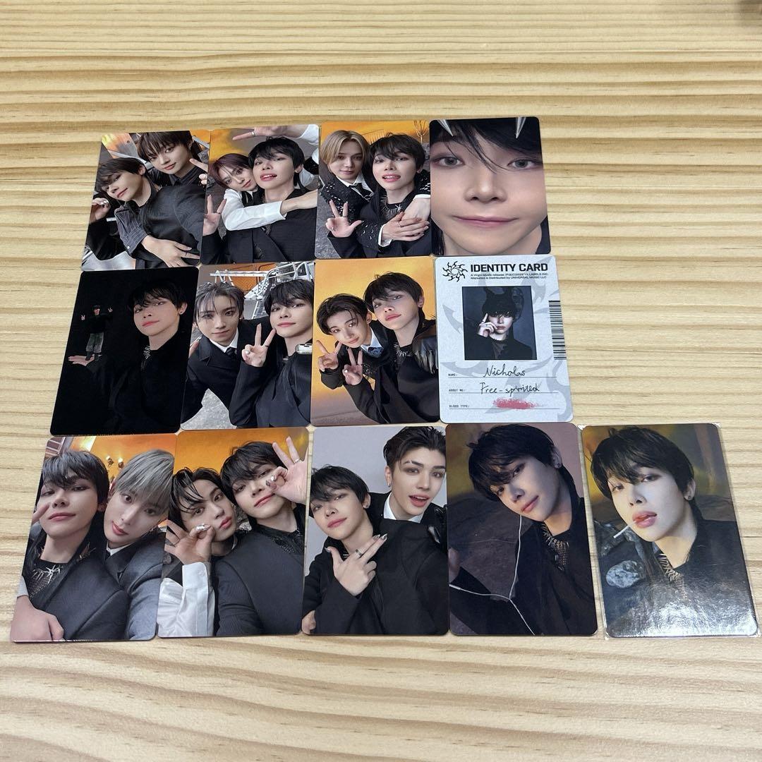 

[USED] NICHOLAS &TEAM Moon Wolf Chemi Trading Card Complete Set Nicholas