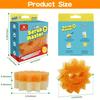 Scrub Master Kitchen Sponges - BPA Free & Made with Polymer Foam - Stain & Odor Resistant, Scratch-Free Multipurpose Scrubbers