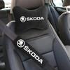 Autokopfstütze Nackenkissen Sicherheitsgurt Schulterpolster für Skoda Octavia Fabia Rapid Kamiq Scala Kodiaq Superb VisionS Yeti Karoq Enyaq