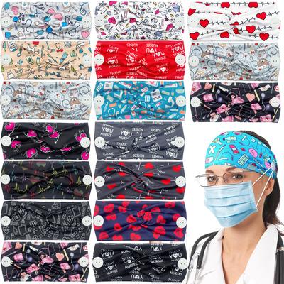 New Medical Hair Band Defense Headband For Women Medical Hairbands Cross Elastic Girl Hair Band Miss Bandanas Fashion Turbans