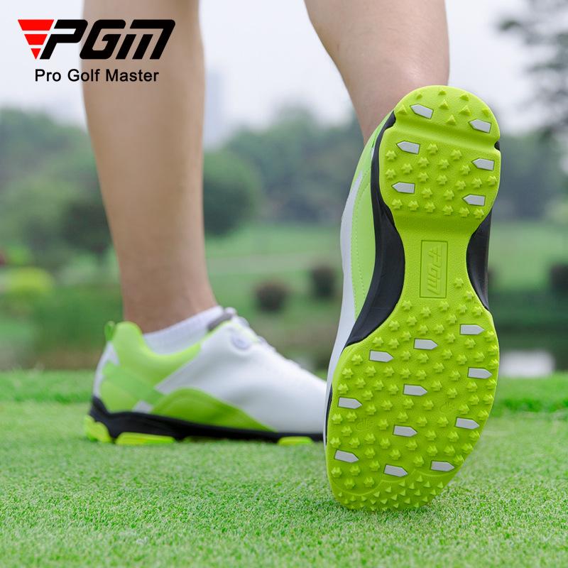 PGM Men's Spikeless Waterproof Golf Shoes - Anti-Slip & Breathable for Summer