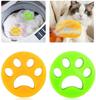 Washable Pet Fur Remover Catcher Reusable Laundry Lint Filter Paw Shape Cat Dog Hair Collector for Washing Machine