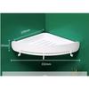 Wall Shelf - Corner Shelf - White - Drill-Free - Easy To Install