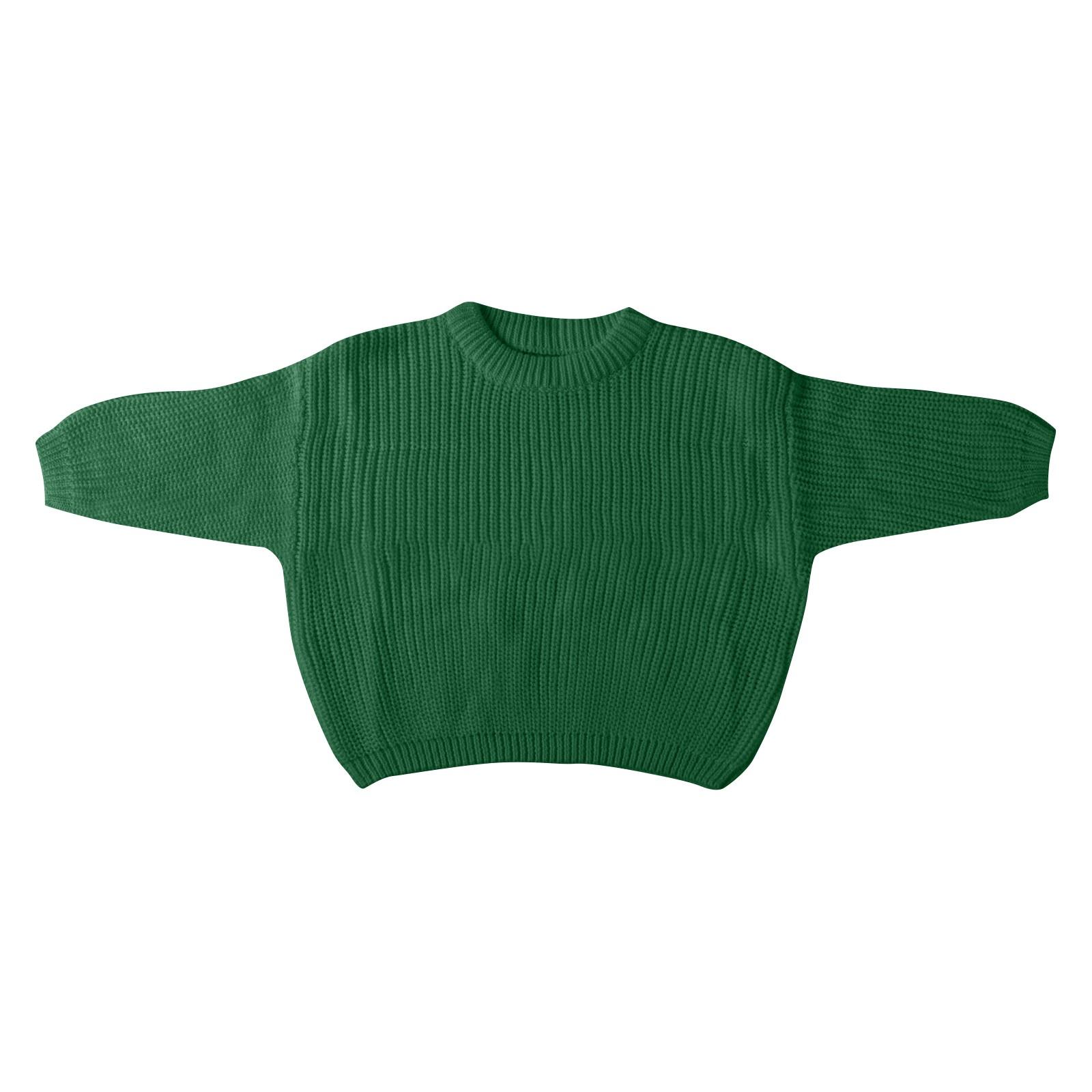 

Персонализированный рождественский свитер ручной работы с вышивкой имени для детей из хлопка 100 армия зеленый