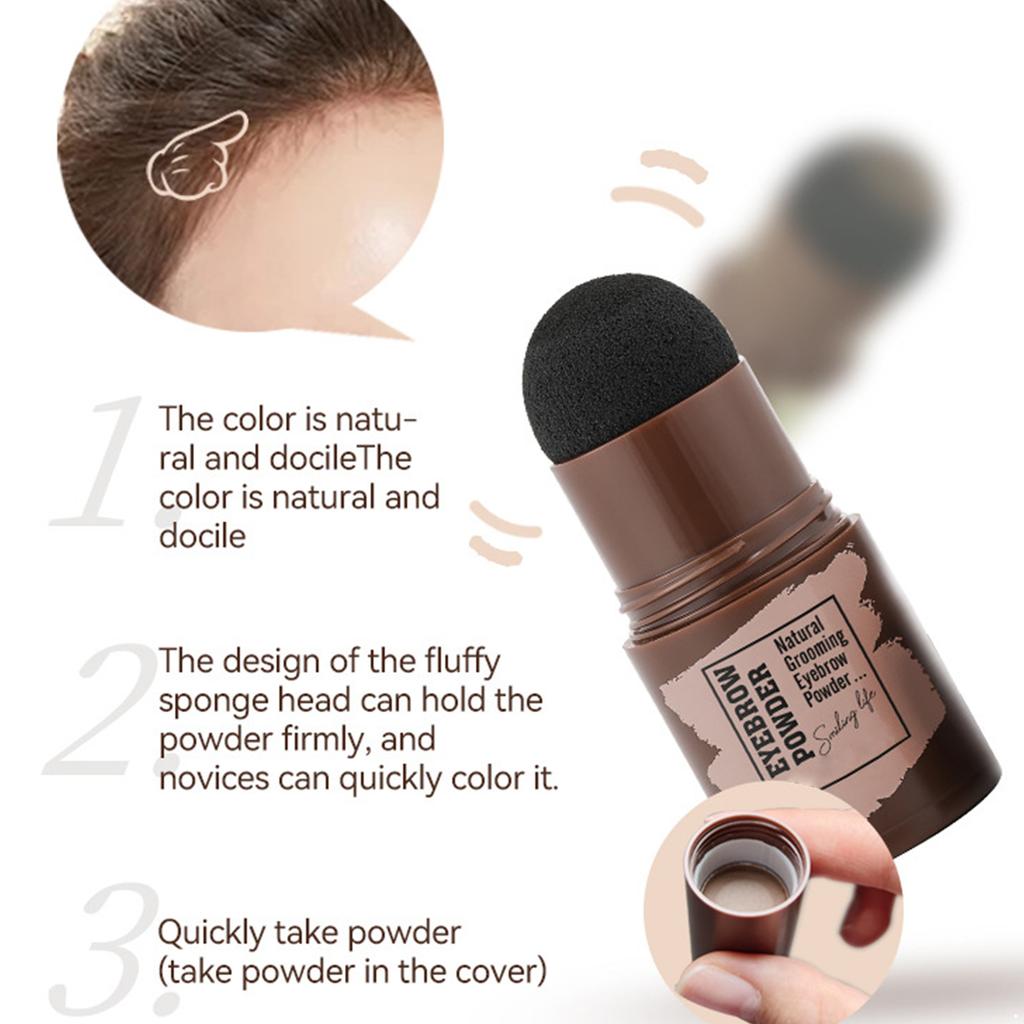 Women Waterproof Eyebrow Stamp Kit Easy To Use for Perfect Brows All In One Makeup Tool Set with 10 Reusable Stencils and 2 Brushes