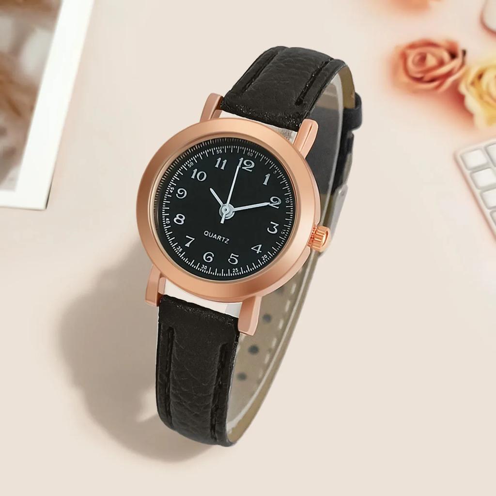 Exquisite Simple Ladies Dress Watch Retro Leather Female Clock Brand Ladies Fashion Mini Design Couple Watch Clock Watch Women