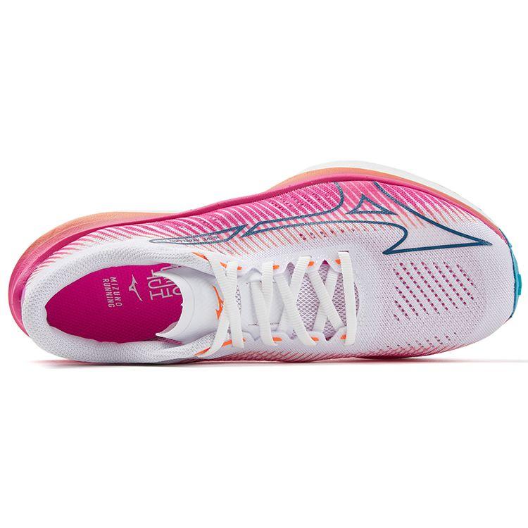 Mizuno Wave Rebellion Pro Marathon Racing Cushioning Mesh Shock Absorption Non-Slip Durable Support Low-Top Running Shoes Women Sneaker J1GD231721