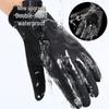Autumn/Winter Warm Windproof Water-Repellent Non-Slip Touchscreen Two-Finger Fishing Cycling Gloves