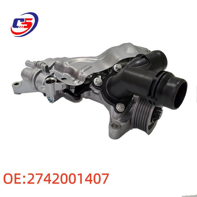 Compatible Water Pump for Mercedes W274: Models A2742001407, A2742000301, A2742000601