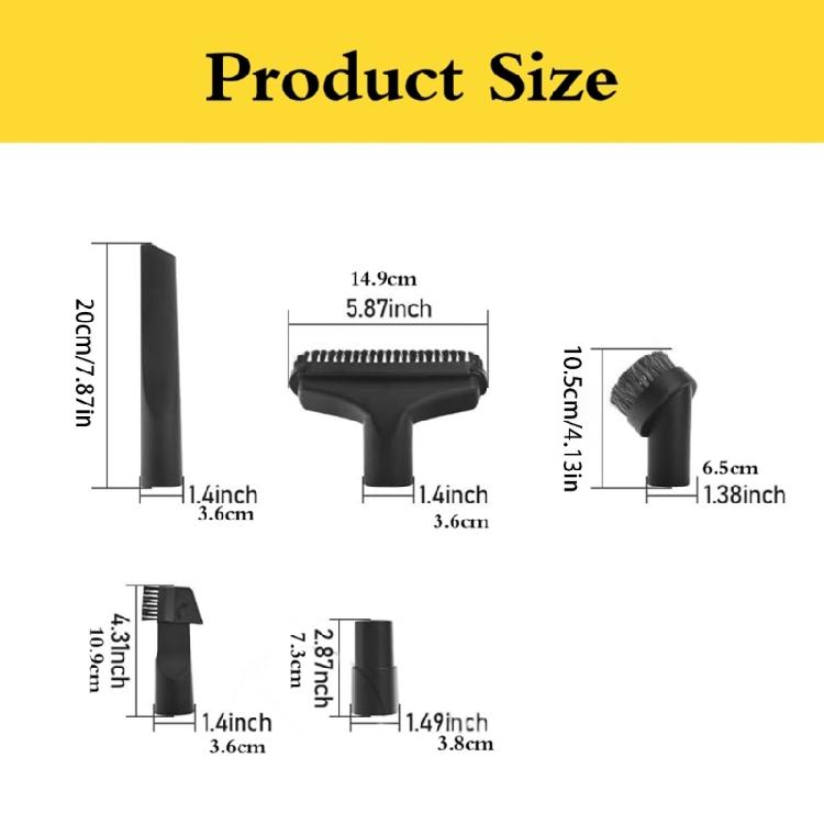 Easy Installation Hose and Tool Set for DCV580 DCV581H Vacuum Hose Attachment Set Suitable for Professional and Home Use