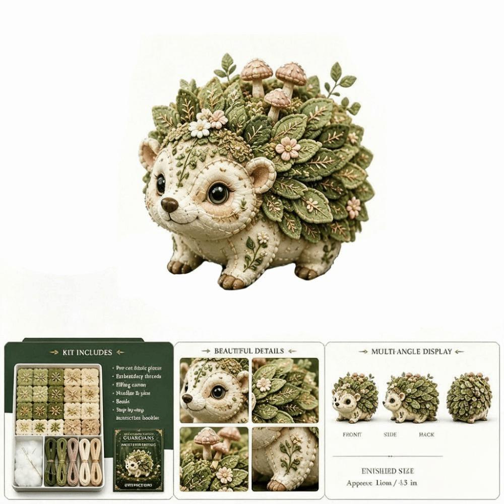 Floral Fabrics DIY Sewing Kit Creative Design Animal Toy Craft Fabric Sewing Kit For Craft Lover