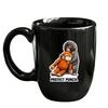 Schutz Punch The Monkey Aufkleber Auto Laptop Sticker Niedlicher Affe hält Plüschtier Vinyl Aufkleber Einfach anzubringen/zu entfernen Lustige Kinderzimmer Dekoration
