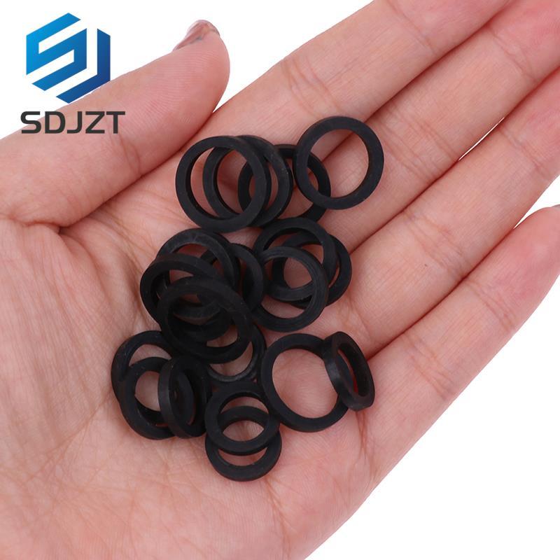 20PCS Mixed Idle Tire Wheel Belt Loop Ldler Rubber Ring For Cassette Deck Recorder Tape Stereo Audio Player 7.5—12—1.9mm